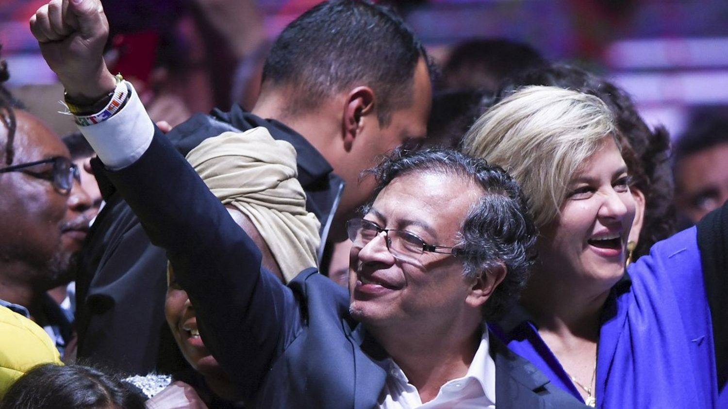 Historische overwinning voor Gustavo Petro, die de eerste linkse president van het land werd