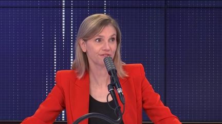 Agnès Pannier-Runacher, ministre déléguée à l'Industrie, invitée de franceinfo mardi 22 septembre 2020. (FRANCEINFO / RADIOFRANCE)