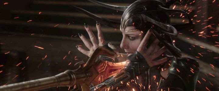 Cate Blanchett dans "Thor Ragarok" de Taika Waititi
 (Marvel Studios)