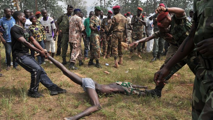 Le lynchage s'est produit le 5 f&eacute;vrier 2014 devant de nombreux t&eacute;moins.&nbsp; (ISSOUF SANOGO / AFP)