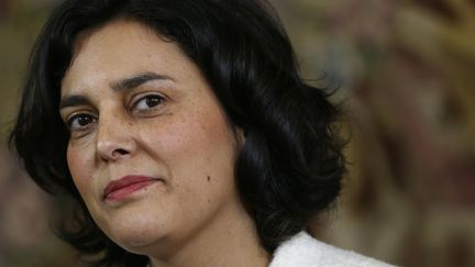 La ministre du Travail Myriam El Khomri, le 11 mars 2016 à Paris. (THOMAS SAMSON / AFP)