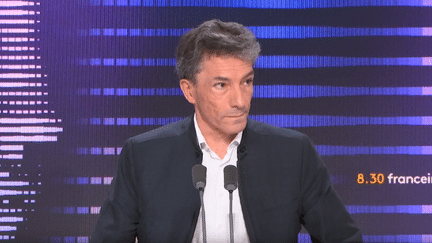 L'ancien juge antiterroriste, Marc Trevidic, invité du 8h30 franceinfo le 1er novembre 2023. (FRANCEINFO / RADIO FRANCE)