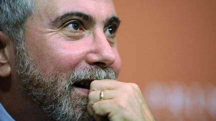 Paul Krugman, prix Nobel d'économie 2008 (© AFP/JEFF ZELEVANSKY)