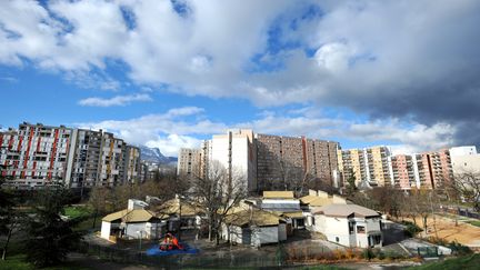 Le quartier Villeneuve à Grenoble (Isère), le 6 décembre 2012.&nbsp; (JEAN-PIERRE CLATOT / AFP)