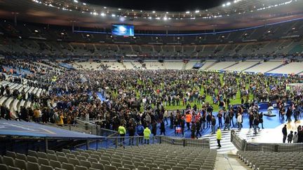  (Le stade de France le soir des attaques © MAXPPP)