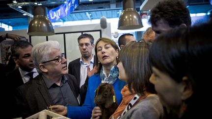 Ségolène Royal au Salon de l'agriculture, le 26 février 2017.&nbsp; (NICOLAS MESSYASZ/SIPA / NICOLAS MESSYASZ / SIPA)