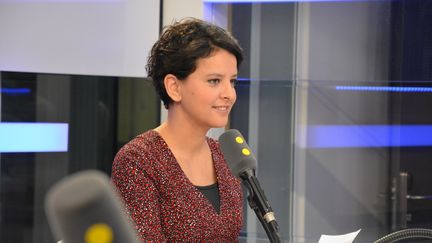 Najat Vallaud-Belkacem,&nbsp;ministre de l’Education nationale.&nbsp; (RADIO FRANCE / JEAN-CHRISTOPHE BOURDILLAT)