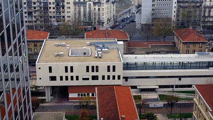 Vue de l'h&ocirc;pital Bichat, &agrave; Paris. (MAXPPP)