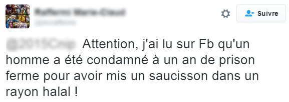 &nbsp; (Une histoire relayée à des centaines de reprises depuis décembre © Capture d'écran Twitter)