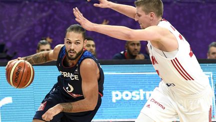 Evan Fournier, l'ailier des Bleus lors de l'EuroBasket (JUSSI NUKARI / LEHTIKUVA)