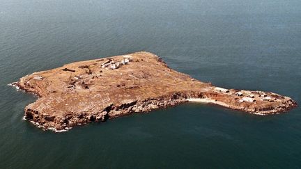 L'ile des Serpents en Ukraine.&nbsp; (GENYA SAVILOV / AFP)