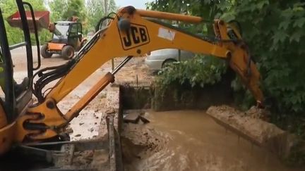 Inondations Saint-Sever, Landes, mai 2018. (FRANCE 2)