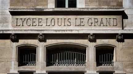 Le lycée Louis Le Grand à Paris, le 27 mai 2020.&nbsp; (MARTIN NODA / HANS LUCAS / AFP)