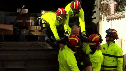 Inondations en Espagne : l'impressionnante mobilisation des secours (France 2)