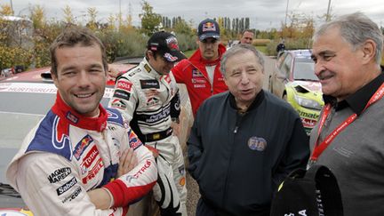 Sébastien Loeb a retrouvé son ancien patron chez Citroën Guy Fréquelin