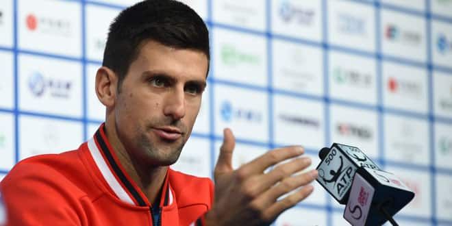 Le numéro 1 mondial Novak Djokovic