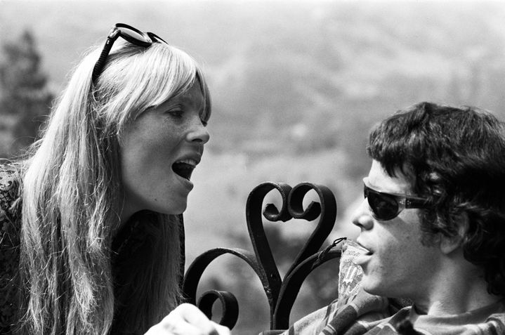 Nico et Lou Reed au Castle à Los Angeles en 1966.
 (Lisa Law)