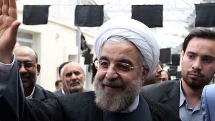 Hassan Rohani, seul candidat du courant modéré iranien. (AFP)