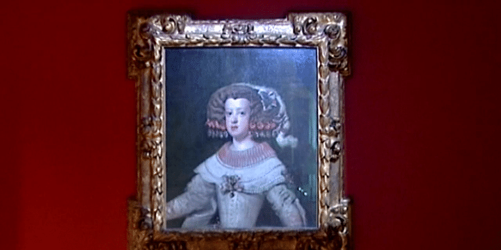 Portrait de l’Infante d'Espagne Marie-Thérèse d'Autriche (Madrid,1638-Paris,1683) future reine de France
 (France 3 culturebox)