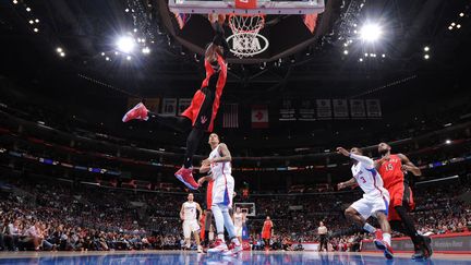 A l'image de Terrence Ross qui s'envole devant Chris Paul, Toronto ne s'arrête plus de monter (ANDREW D. BERNSTEIN / NBAE / GETTY IMAGES)