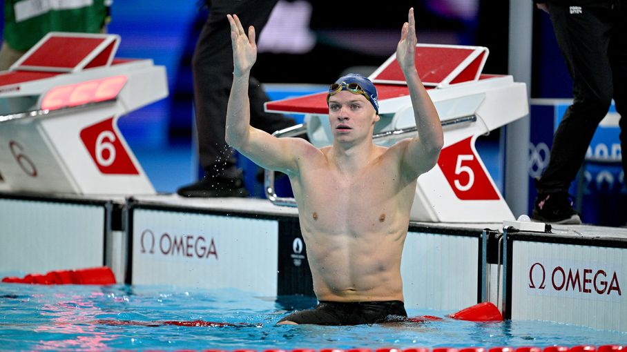 Natation aux JO de Paris 2024 : le sacre olympique de Léon Marchand n'est pas un 