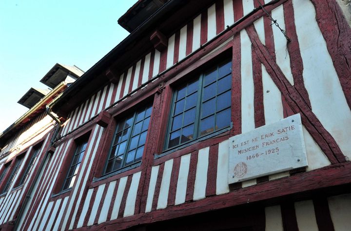 La maison Erik Satie à Honfleur
 (PHOTOPQR/LE TELEGRAMME)