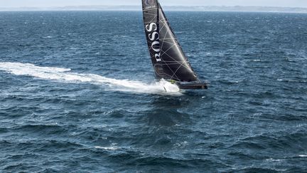 Alex Thomson à pleine vitesse (CLEO BARNHAM / HUGO BOSS / CLEO BARNHAM / HUGO BOSS)