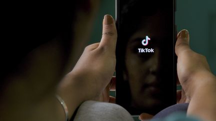 L'application TikTok revendique 800 millions d'utilisateurs mensuels à travers le monde. (MANJUNATH KIRAN / AFP)