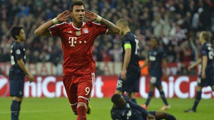 Le bonheur de Mandzukic, qui égalise contre MU au retour