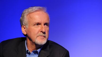 Le réalisateur canadien James Cameron à New York, le 12 avril 2012. (CRAIG BARRITT / GETTY IMAGES NORTH AMERICA)