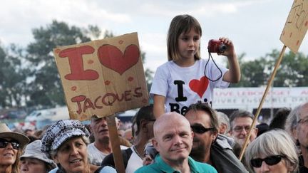 Au concert Jacques Dutronc de la Fête de l'Huma, en 2010 (AFP/MIGUEL MEDINA)