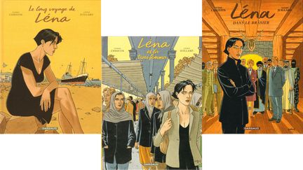 POURQUOI DONC LENA TRAVERSE-T-ELLE L'EUROPE ET LE MOYEN-ORIENT&nbsp; (ANDRE JUILLARD, DARGAUD)