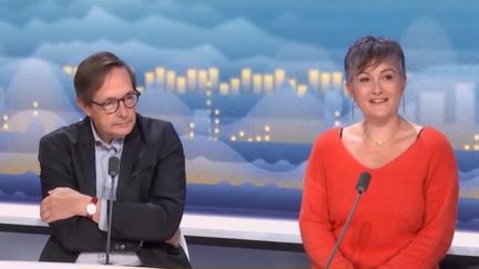 Christian Saint-Etienne et Nathalie Chusseau, les informés de l'éco de franceinfo, le 12 novembre 2022 (FRANCEINFO / RADIO FRANCE)