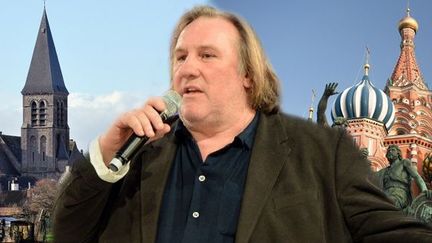 Nechin ou la Place Rouge... Depardieu devra choisir ! 
 (Photomontage Culturebox - Eric Feferberg (AFP) - Philippe Huguen (AFP) - Calle Montes (Sipa - Photononstop))