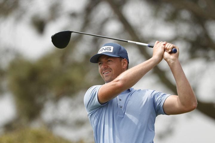 Le Français Victor Perez, ici en préparation sur le tracé de Torrey Pines, débute son US Open jeudi à 22h03.&nbsp; (EZRA SHAW / GETTY IMAGES NORTH AMERICA)