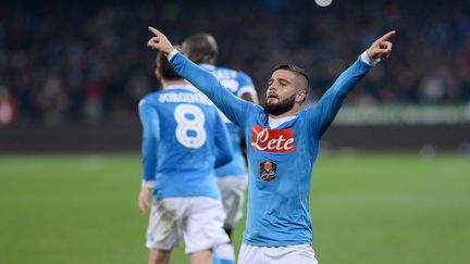 Les joueurs de Naples peuvent être satisfaits, ils restent bien placés pour la 2e place ( GERARDO CAFARO / MAXPPP)