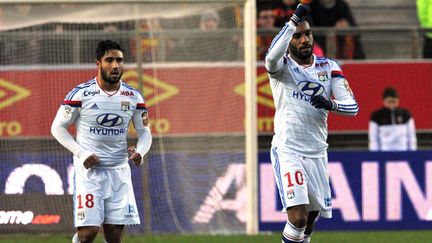 Alexandre Lacazette et Nabil Fékir, le duo de l'attaque lyonnaise