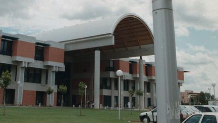 L'entrée de l'hôpital des enfants Purpan de Toulouse (Haute-Garonne), en 2011. (MAXPPP)