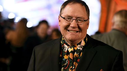 John Lasseter arrive à l'avant-première du film d'animation de Disney "Coco", le 8 novembre 2017, à Los Angeles (Californie). (JORDAN STRAUSS/AP/SIPA)