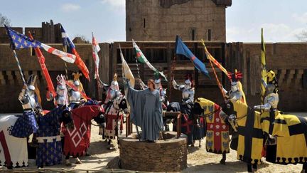 "Le secret de la lance" au Puy du Fou. 
 (FRANK PERRY / AFP)