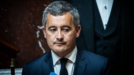 Gérald Darmanin, le 6 juin 2023 à Paris. (XOSE BOUZAS / HANS LUCAS / AFP)