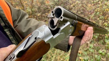 Opération de contrôle des chasseurs&nbsp;en Dordogne. Photo d'illustration. (EMMANUEL CLAVERIE / RADIO FRANCE)