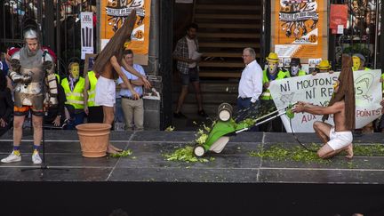 Lancement du 34e festival de théâtre de rue d'Aurillac (Vincent Muteau)