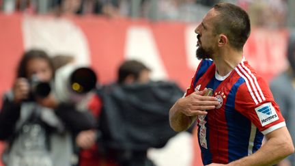 Satisfaction pour Franck Ribéry avec le Bayern (ANDREAS GEBERT / DPA)