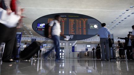 Le Terminal 2F&nbsp;de&nbsp;l'aéroport Roissy-Charles-de-Gaulle, le 15 septembre 2014.&nbsp; (KENZO TRIBOUILLARD / AFP)