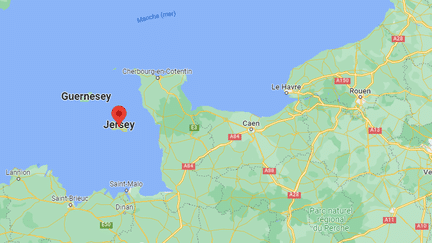 L'explosion a eu lieu sur l'île de Jersey, au large de la Normandie. (GOOGLE MAPS)