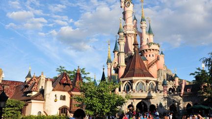 Le parc Disneyland Paris, le 18 juillet 2010, &agrave; Marne-La-Vall&eacute;e (Seine-et-Marne).&nbsp; (YAGHOBZADEH RAFAEL / SIPA)