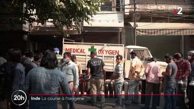 Inde : l'oxygène, denrée rare et problématique