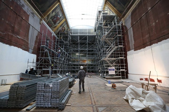 La salle Melpomène - Ecole Beaux-Arts Paris
 (PHOTOPQR/LE PARISIEN/MAXPPP)