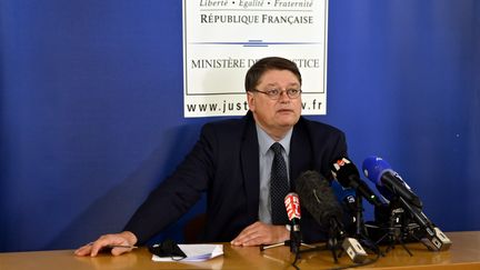 Le procureur de la République de Nancy, François Pérain, le 23 avril 2021 à Nancy (Meurthe-et-Moselle).&nbsp; (MAXPPP)